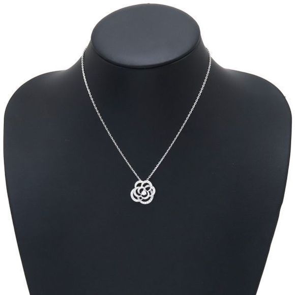 Chanel Camellia Collection Diamond Necklace /medium Model 36or 39.5cm (15.55in) - Picture 7 of 7